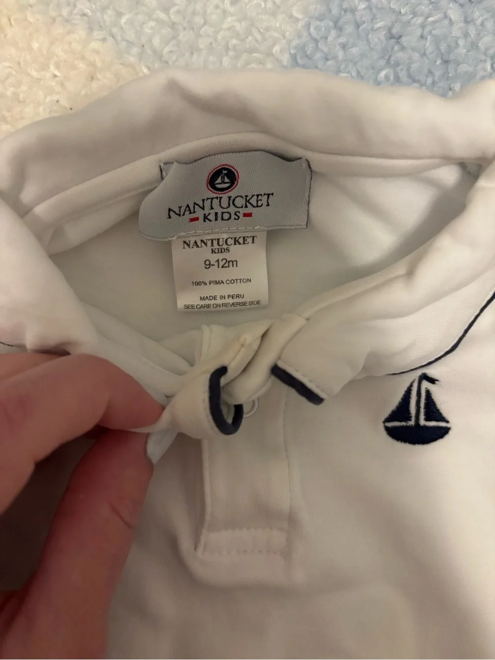 Bundle of six high end baby boy clothes 6m-12/18 m